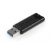 VERBATIM Flash Disk 64GB PinStripe USB 3.0, čierna