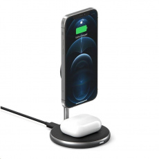 Magnetická bezdrôtová nabíjačka HyperJuice 2v1 pre iPhone 12 a AirPods