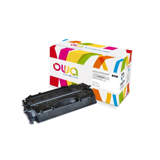 OWA Armor toner pre HP Laserjet Pro 400 M401, M425, 6900 strán, CF280X, čierna/čierna