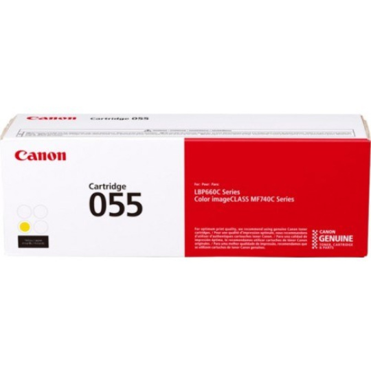 Canon LASER TONER 055Y ( 2100 strán )