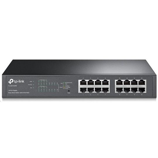 TP-Link Easy Smart switch TL-SG1016PE (16xGbE,8xPoE+,150W,fanless) TP-Link Easy Smart switch TL-SG1016PE (16xGbE,8xPoE+,150W,fanless)