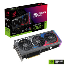 ASUS VGA NVIDIA GeForce RTX 4060 Ti ROG STRIX GAMING 16G, 16G GDDR6, 3xDP, 1xHDMI ASUS VGA NVIDIA GeForce RTX 4060 Ti ROG STRIX GAMING 16G, 16G GDDR6, 3xDP, 1xHDMI