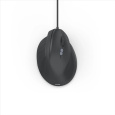 Hama vertikálna ergonomická káblová myš ECM-500R, pre pravákov, čierna