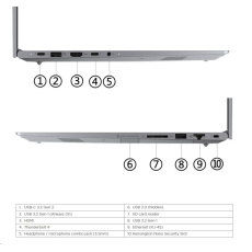 LENOVO NTB ThinkBook 16 G4+ IAP-i7-1260P,16" WQXGA IPS,16GB,512SSD,HDMI,THb,Int.Iris Xe,cam,šeda,W11P,3Y CC
