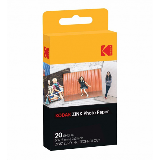 Kodak Zink - fotografický papier 2x3 20 balení