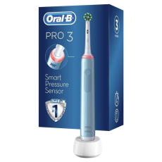 Oral-B Pro 3 3000 Cross Action Blue zubní kartáček
