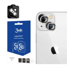 3mk tvrzené sklo Lens Pro ochrana kamery pro Apple iPhone 14, stříbrná 3mk tvrzené sklo Lens Pro ochrana kamery pro Apple iPhone 14, stříbrná