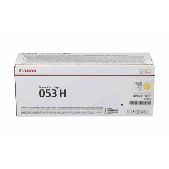 Canon LASER TONER CRG 053H Y