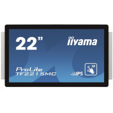 iiyama ProLite TF2215MC-B2, 54.6 cm (21.5''), kapacitná projekcia, 10 TP, Full HD, čierna