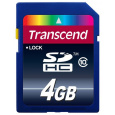 TRANSCEND SDHC Premium 4GB, trieda 10