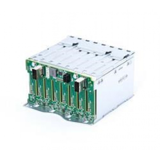 HPE DL38X Gen10 SFF Box1/2 Cage/Backplane Kit ( 8 SAS/SATA SFF drives in Box 1 or 2)