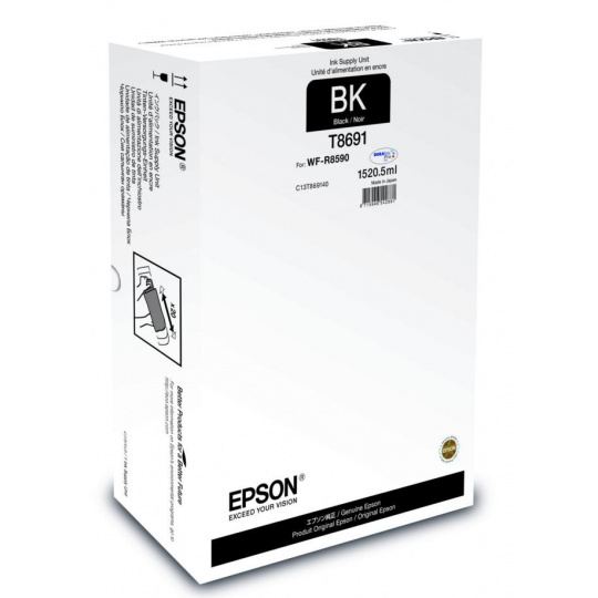 EPSON Ink čer Dobíjanie XXL pre A3 - 75.000 str. Čierna 1520,5 ml