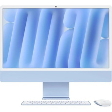 Apple iMac 24'' 4.5K display M4 chip 8-core CPU and 8-core GPU, 16GB, 256GB SSD - Blue