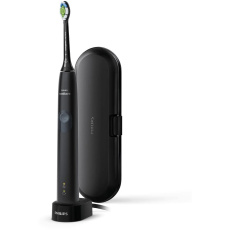 Philips Sonicare 4300 HX6800/87 elektrický zubní kartáček, sonický, 1 režim, 2 intenzity, cestovní pouzdro, černá