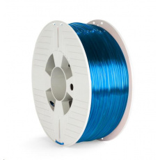 VERBATIM Filament pre 3D tlačiarne PET-G 2.85mm, 123m, 1kg modrá transparentná