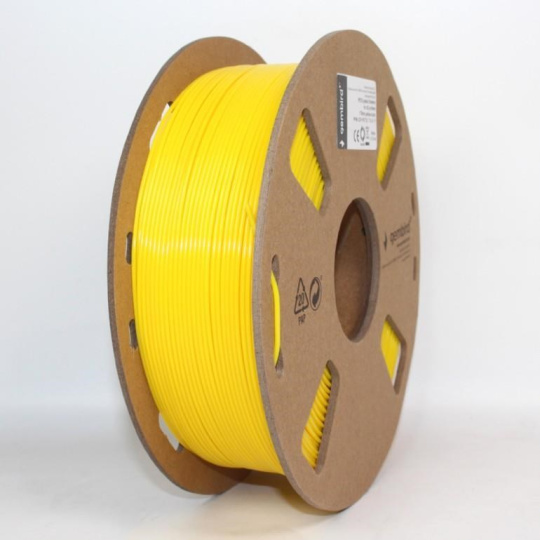 GEMBIRD Tlačová struna (filament) PETG, 1,75 mm, 1 kg, žltá