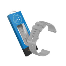 RhinoTech univerzální silikonový řemínek Quick Release 18mm, šedá RhinoTech univerzální silikonový řemínek Quick Release 18mm, šedá