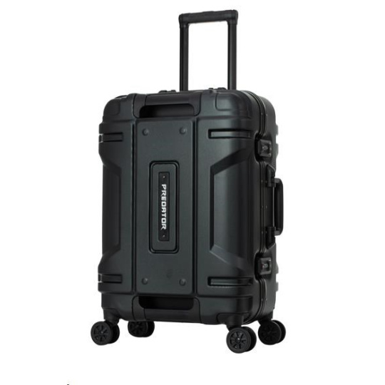 ACER Predator Robust Luggage 22" - černý, zesílený cestovní kufr, materiál: 100% polykarbonát, TSA kombinační zámek, 2 h ACER Predator Robust Luggage 22" - černý, zesílený cestovní kufr, materiál: 100% polykarbonát, TSA kombinační zámek, 2 h