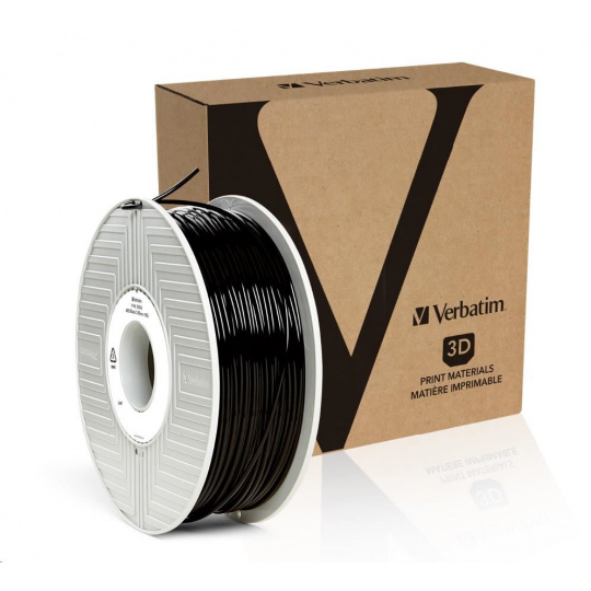 VERBATIM Filament pre 3D tlačiarne ABS 2.85mm, 152m, 1kg čierna (OLD PN 55018)