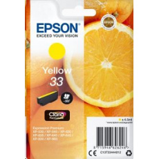 Atramentová tyčinka EPSON Singlepack "Orange" Yellow 33 Claria Premium Ink