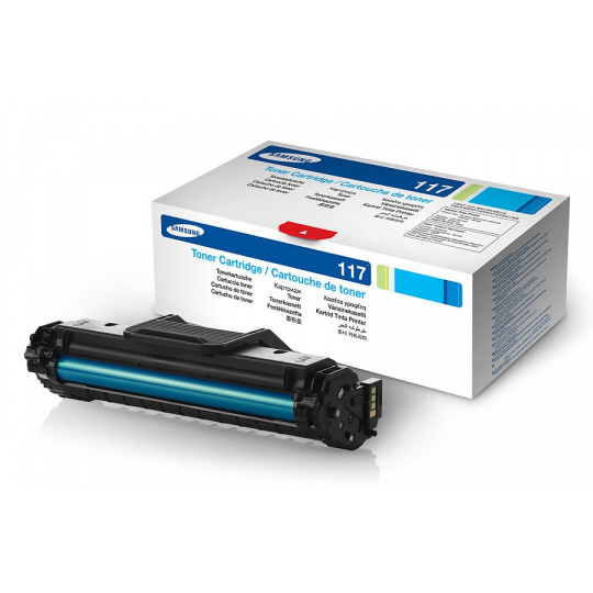 HP - Samsung MLT-D117S Black Toner Cartrid (2,500 pages)