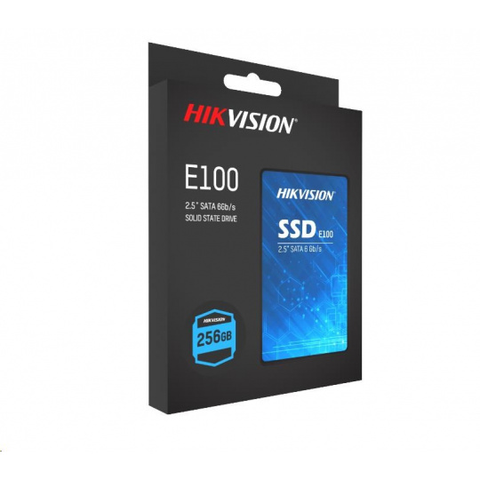 HIKVISION SSD E100, 2.5" SATA 6 Gb/s, R550/W450, 256 GB