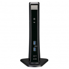 Dokovacia stanica Dynabook Dynadock U3.0 - Replikátor portov USB 3.0 (4x USB 3.0, 2x USB 2.0, HDMI, DVI) lesklá čierna