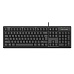 A4tech FK12, multimediální kancelářská klávesnice, CZ/US, USB, černá