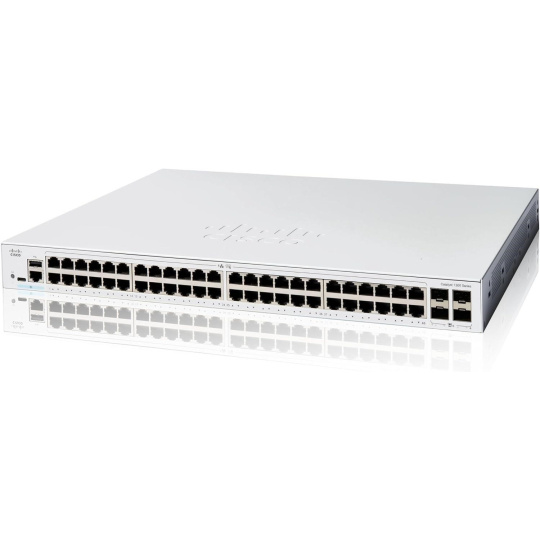 Cisco Catalyst switch C1300-48T-4X (48xGbE,4xSFP+,fanless)