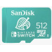 Karta SanDisk MicroSDXC 512 GB pre Nintendo Switch (R:100/W:90 MB/s, UHS-I, V30,U3, C10, A1) licencovaný produkt,Super Mario