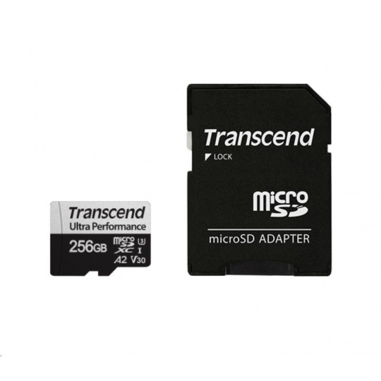 TRANSCEND MicroSDXC 128GB 340S, UHS-I U3 A2 Ultra Performace 160/125 MB/s