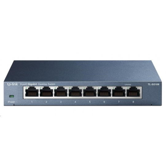 TP-Link switch TL-SG108 (8xGbE, fanless)