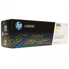 HP 305A Yellow LJ Toner Cart, CE412A (2,600 pages)