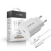 RhinoTech 25W PD nabíjecí adaptér s kabelem USB-C na Lightning 27W 1M bílá