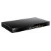 D-Link DMS-1100-10TP 10portový multi-gigabitový PoE inteligentný riadený prepínač, 8x 2,5G PoE, 2x SFP+
